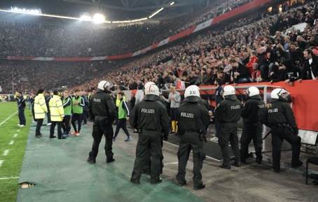 Relegation 2012 Randale Hertha BSC Fortuna Düsseldorf